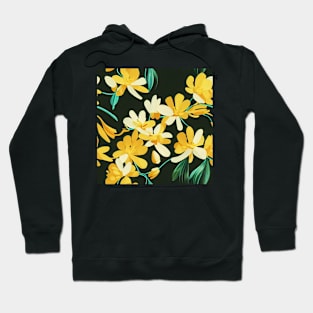 Beautiful Stylized Yellow Flowers, for all those who love nature #196 Hoodie